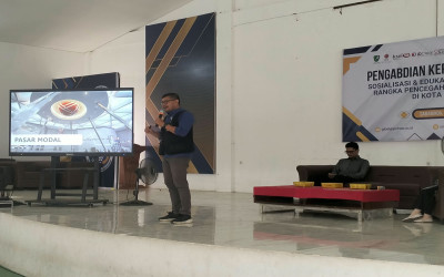 Cegah Investasi Bodong, SMKN 8 Samarinda Gelar Edukasi Pasar Modal