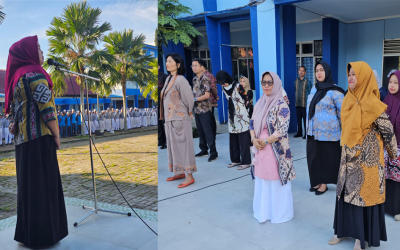SMK Negeri 8 Samarinda Terapkan Budaya 5S dan Apel Pagi Tepat Waktu