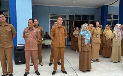 SMK Negeri 8 Samarinda Rutin Gelar Apel dan Senam Pagi, Bangun Disiplin dan Kebugaran Siswa