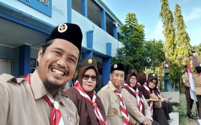 Upacara Pelantikan Mabigus dan Gugus Depan SMK Negeri 8 Samarinda: Mewujudkan Kepemimpinan Pramuka yang Tangguh