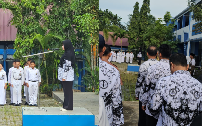 SMK Negeri 8 Samarinda Gelar Upacara Hari Guru 2025: “Guru Hebat, Indonesia Kuat”